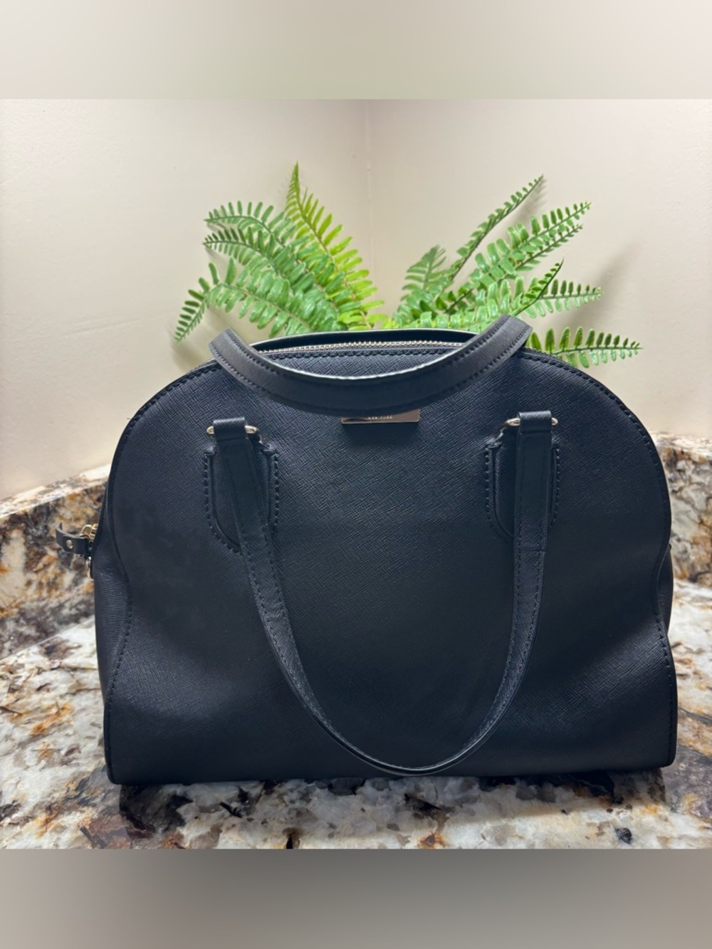kate spade Black Dome Satchel